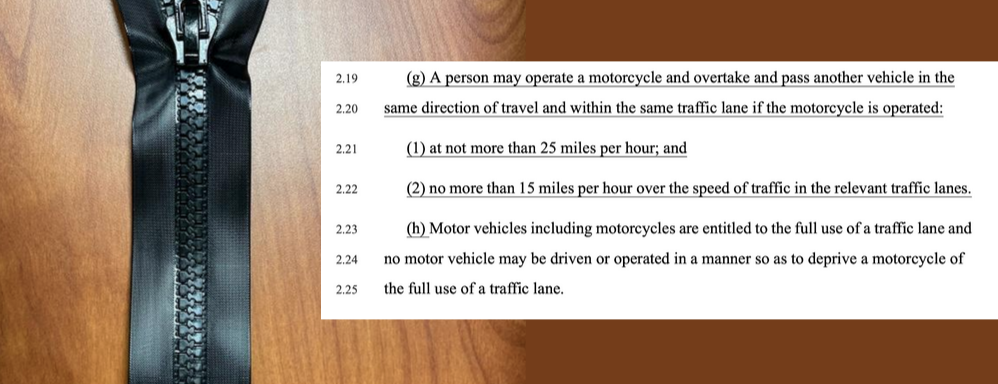 Legalizing Lane Splitting in Minnesota