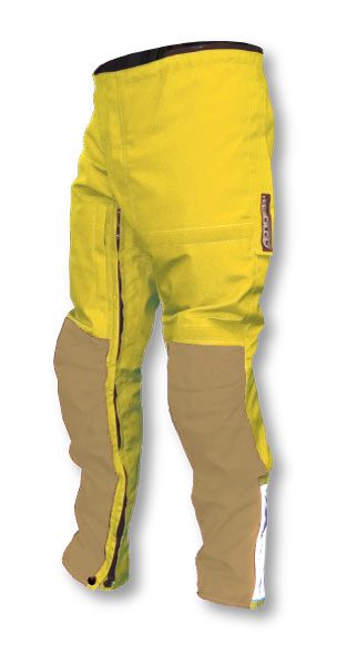 Women's Roadcrafter Light Pants, Size 14S Hiviz/Tan