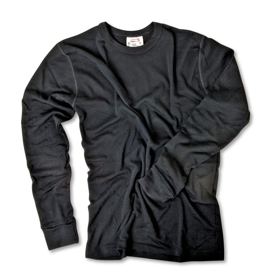 Medium Weight Merino Wool Long Sleeve Top