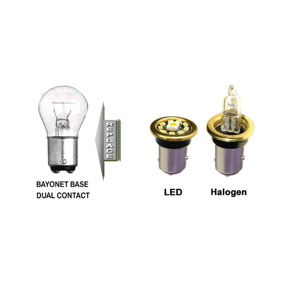 Flashing Halogen Replacement Taillight Bulb