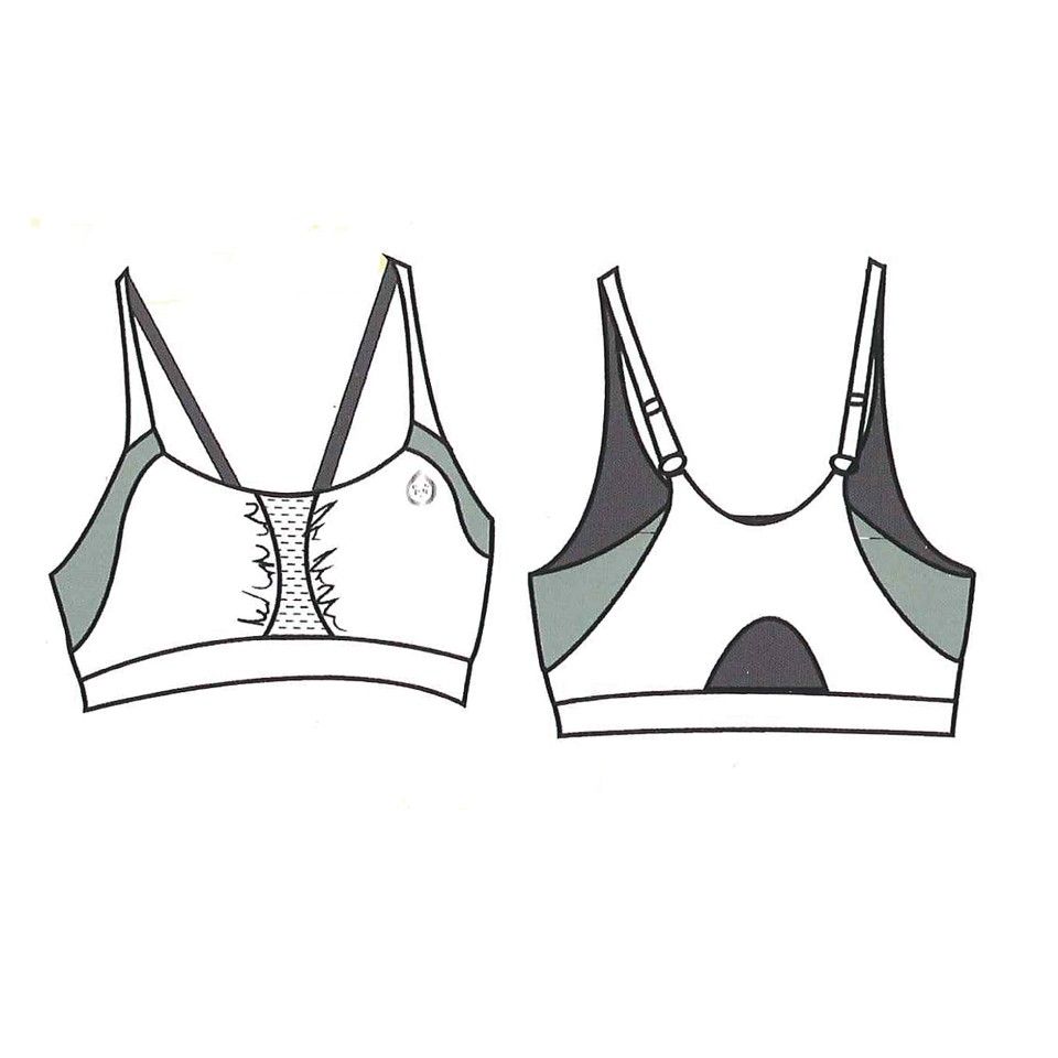 Bamboo-Cotton Intensity Sport Bra