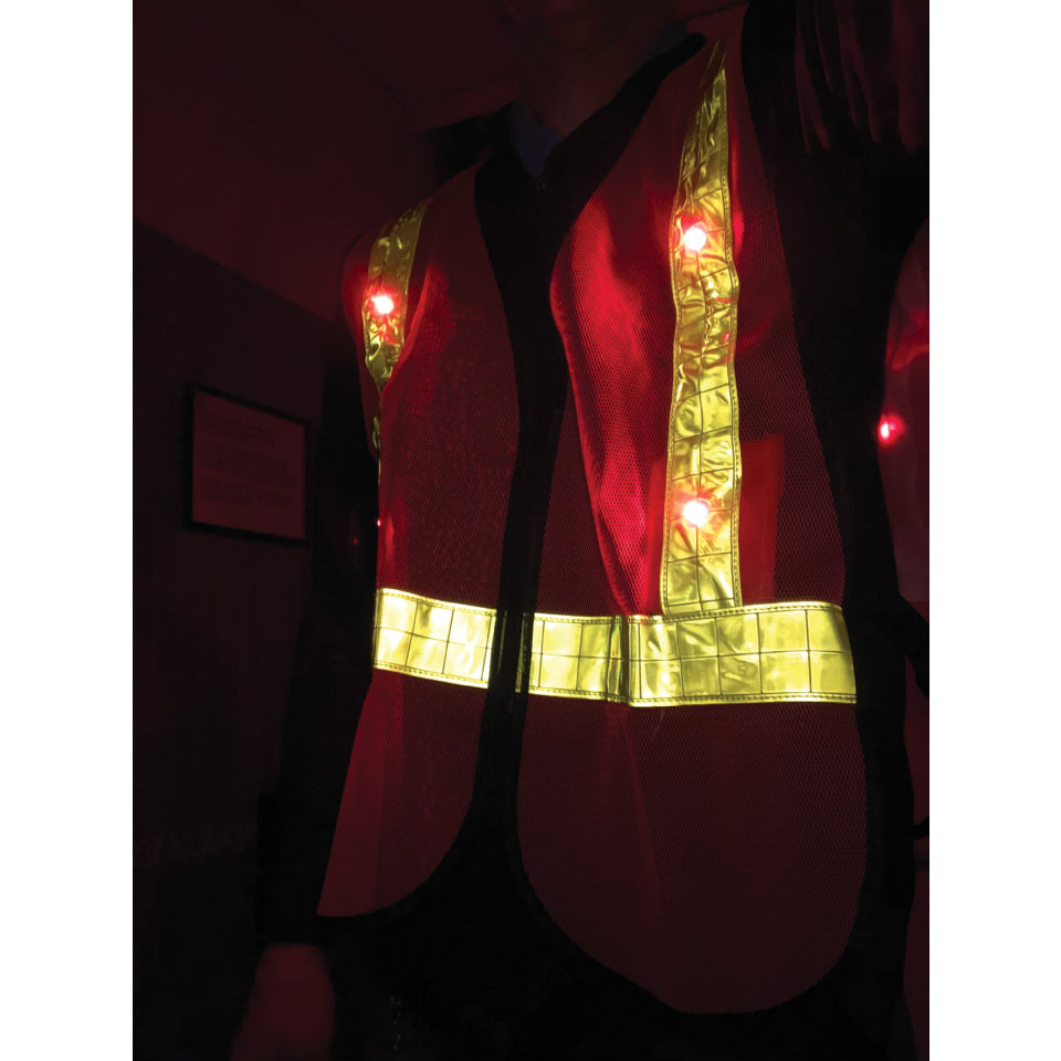  Lighted LED Safety Vest