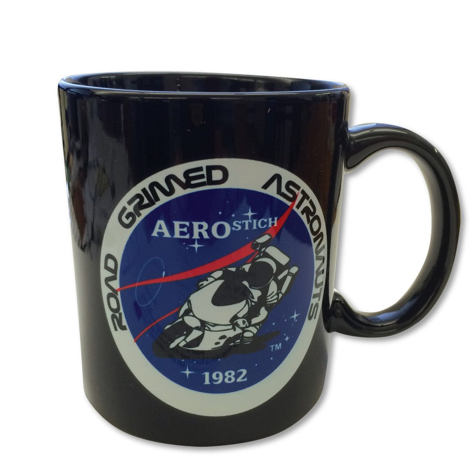 Aerostich Road Grimed Astronaut Coffee Mug