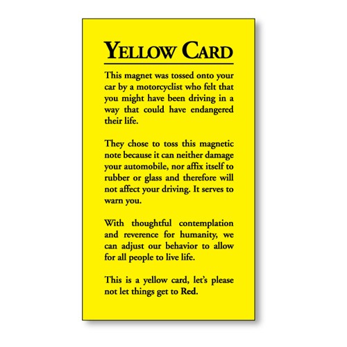 Yellow Cards