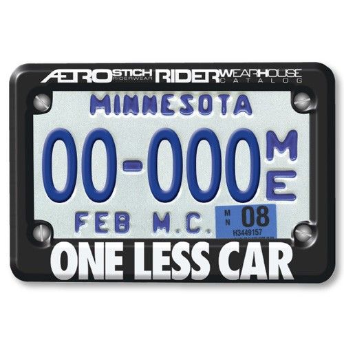 Aerostich License Plate Frames