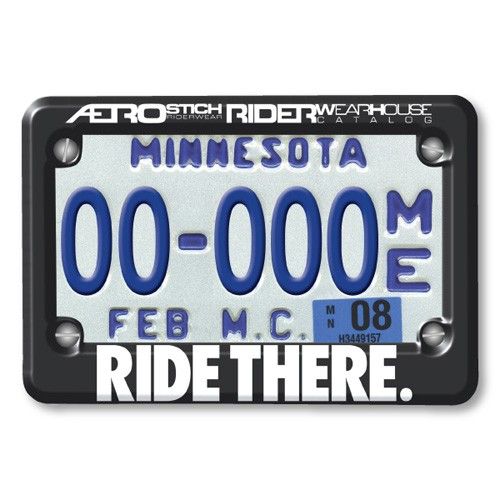 Aerostich License Plate Frames