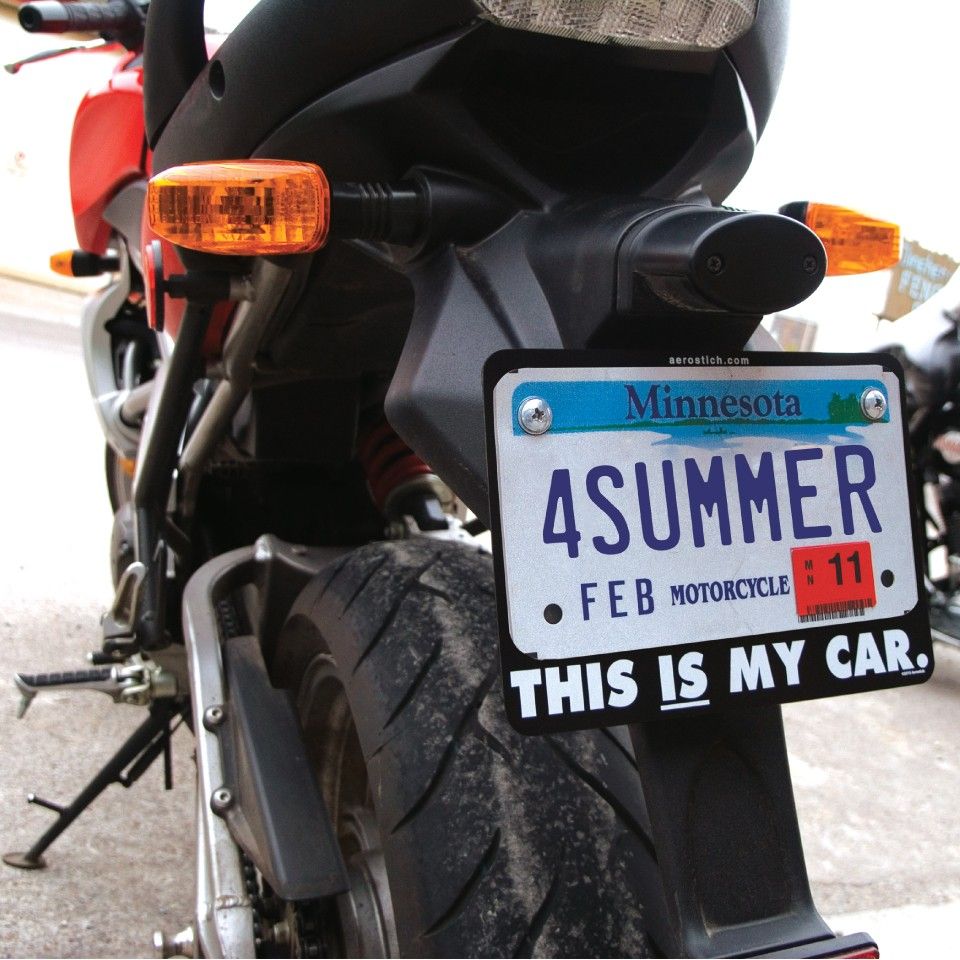 Aerostich License Plate Holders