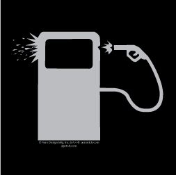 Gas Pump Sticker