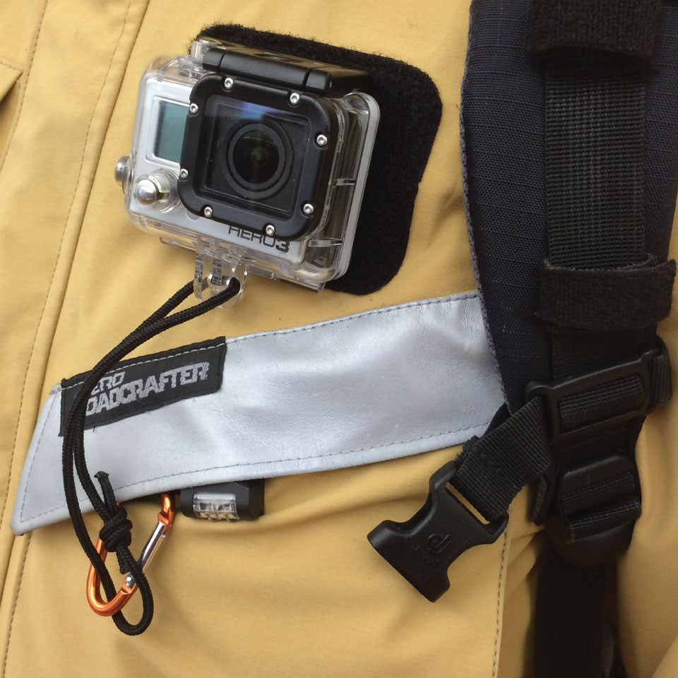 Aerostich Hook & Loop GoPro Mount