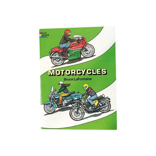 Motorcycle Coloring Book