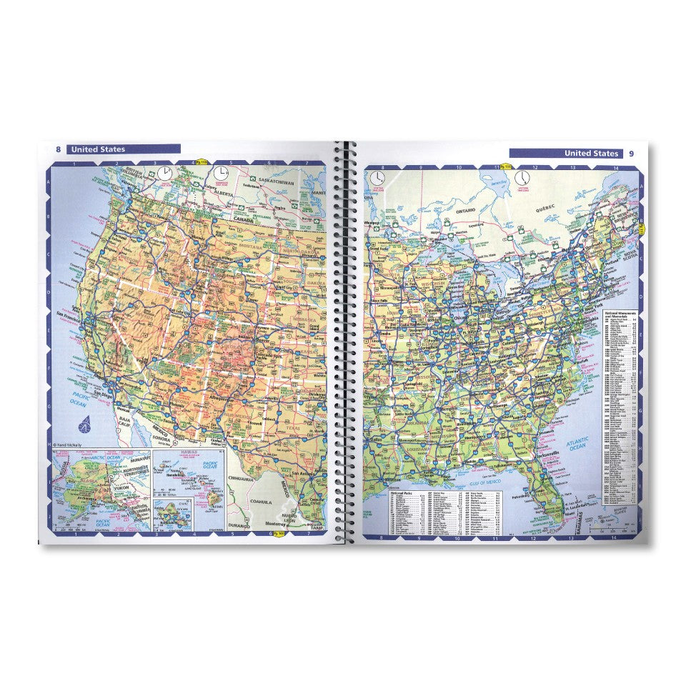 Compact North America Road Atlas