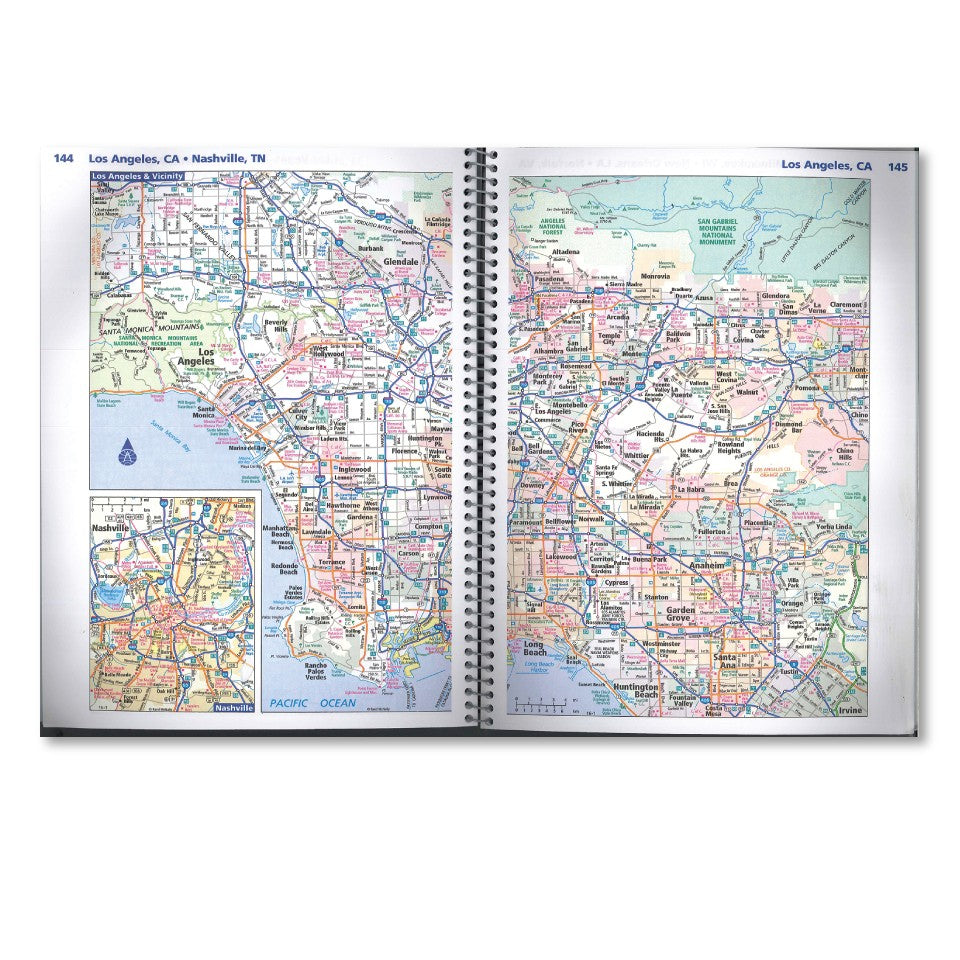 Compact North America Road Atlas