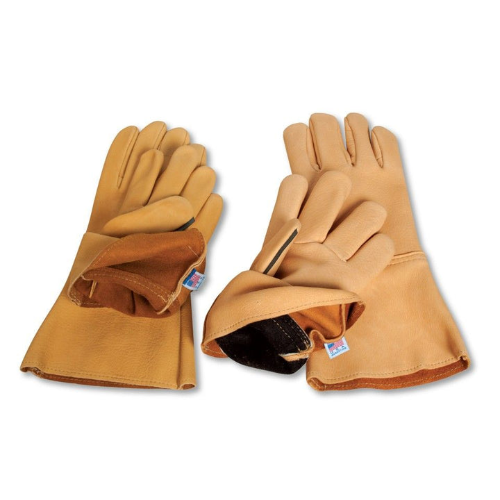 Deerskin Gauntlet Gloves