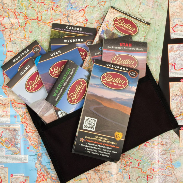 Butler Motorcycle Maps Master G1 Set