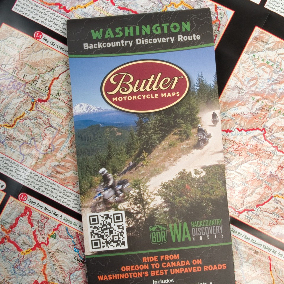 Butler Motorcycle Maps Master G1 Set