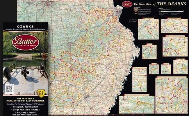 Butler Motorcycle Maps