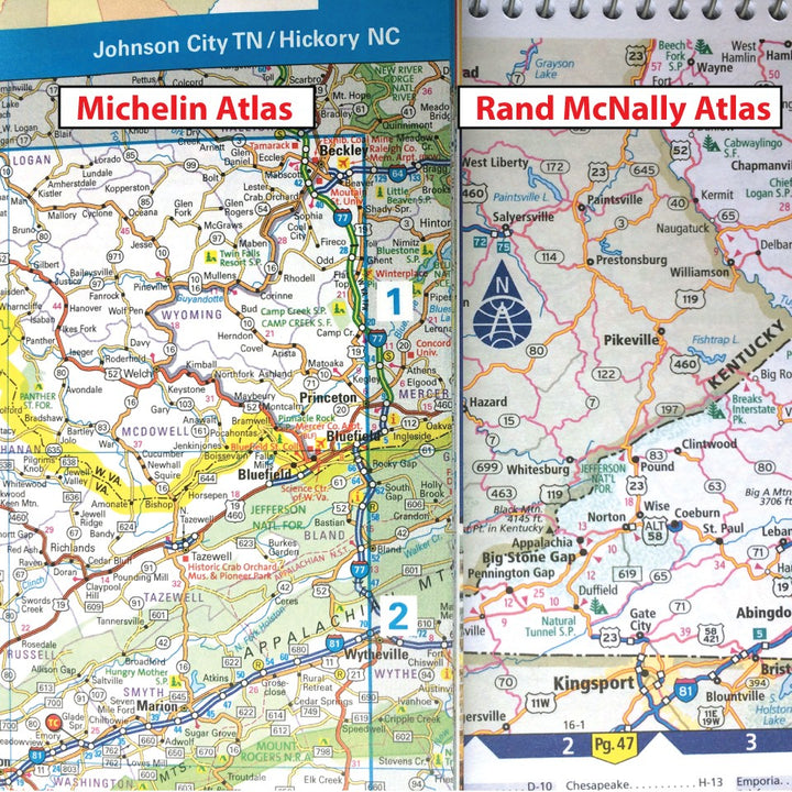 Large Format North America Road Atlas