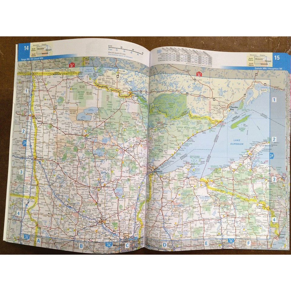 Michelin Large Format North America Atlas