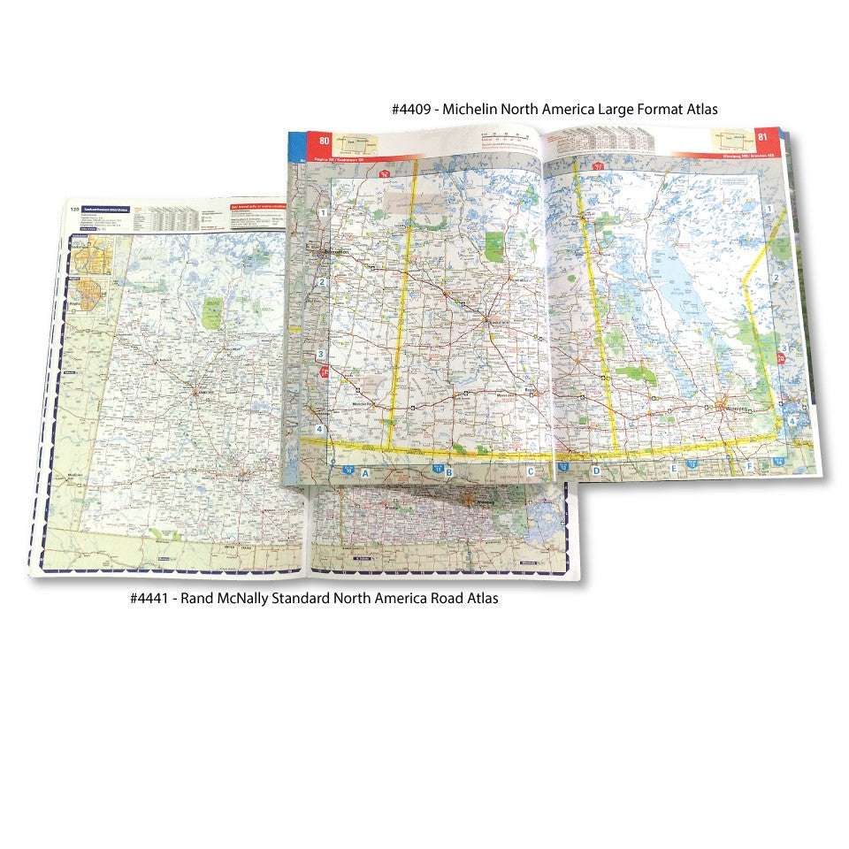 Michelin Large Format North America Atlas