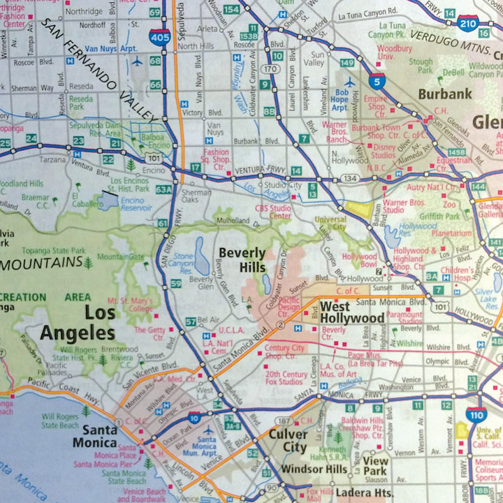 Large Format North America Road Atlas