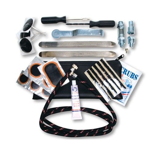 Aerostich Tube/Tubeless Tire Repair Kit w/ Pump & Tire Irons