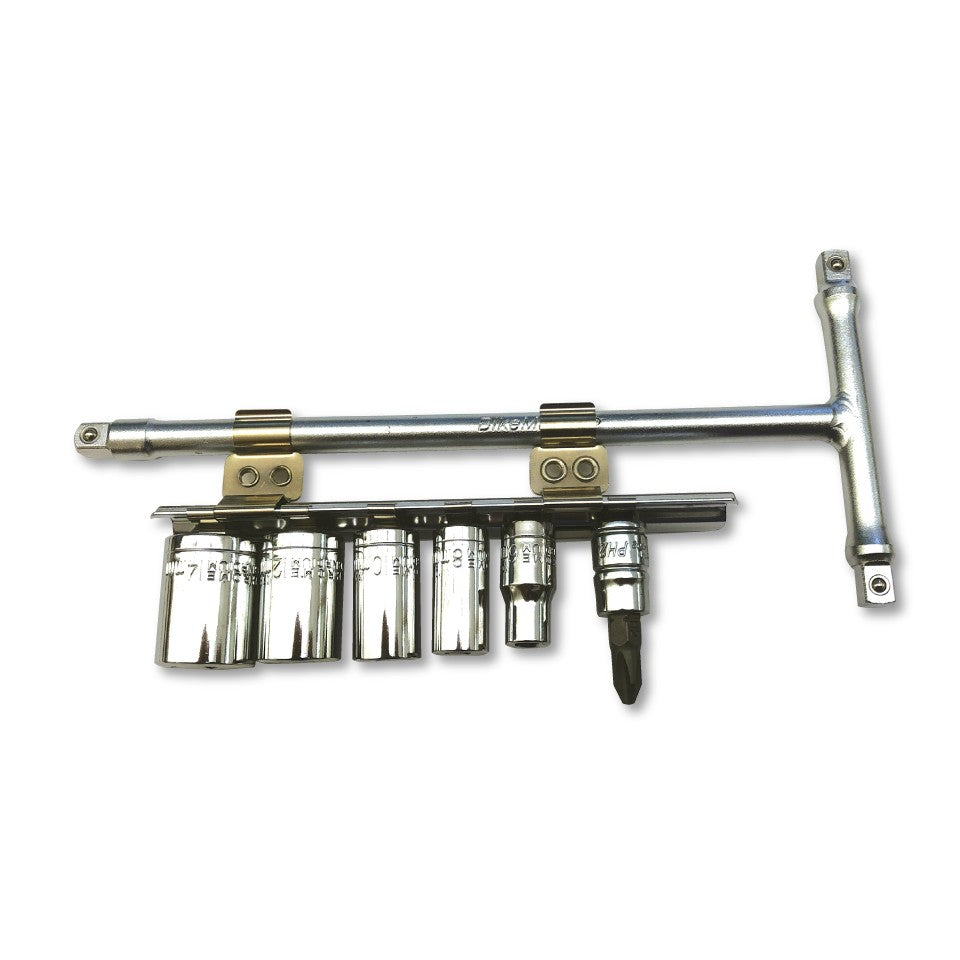 Metric Long T-Handle Socket Set