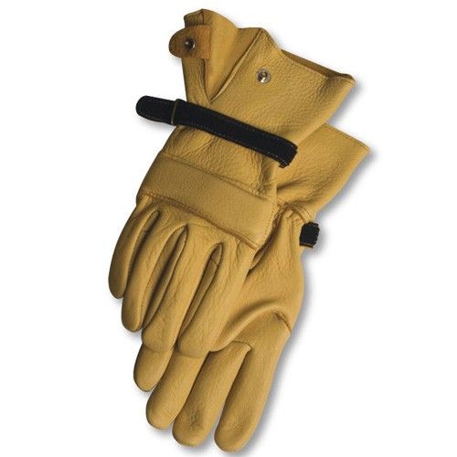 Merino Wool Insulated Elkskin Gauntlet Gloves Aerostich