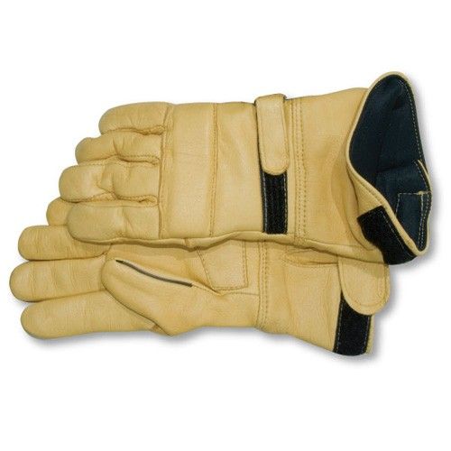 Merino Wool Insulated Elkskin Gauntlet Gloves