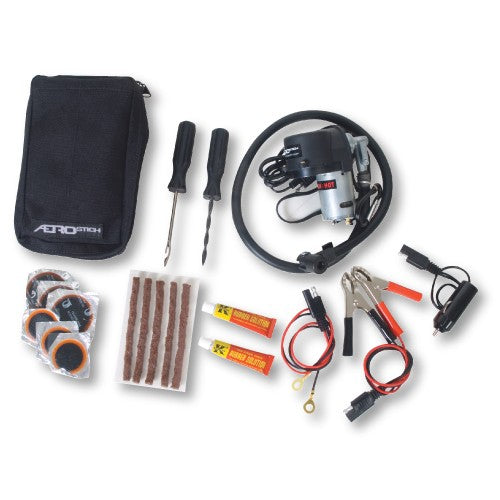 Aerostich Complete Tire Repair Kit w/ Mini Compressor