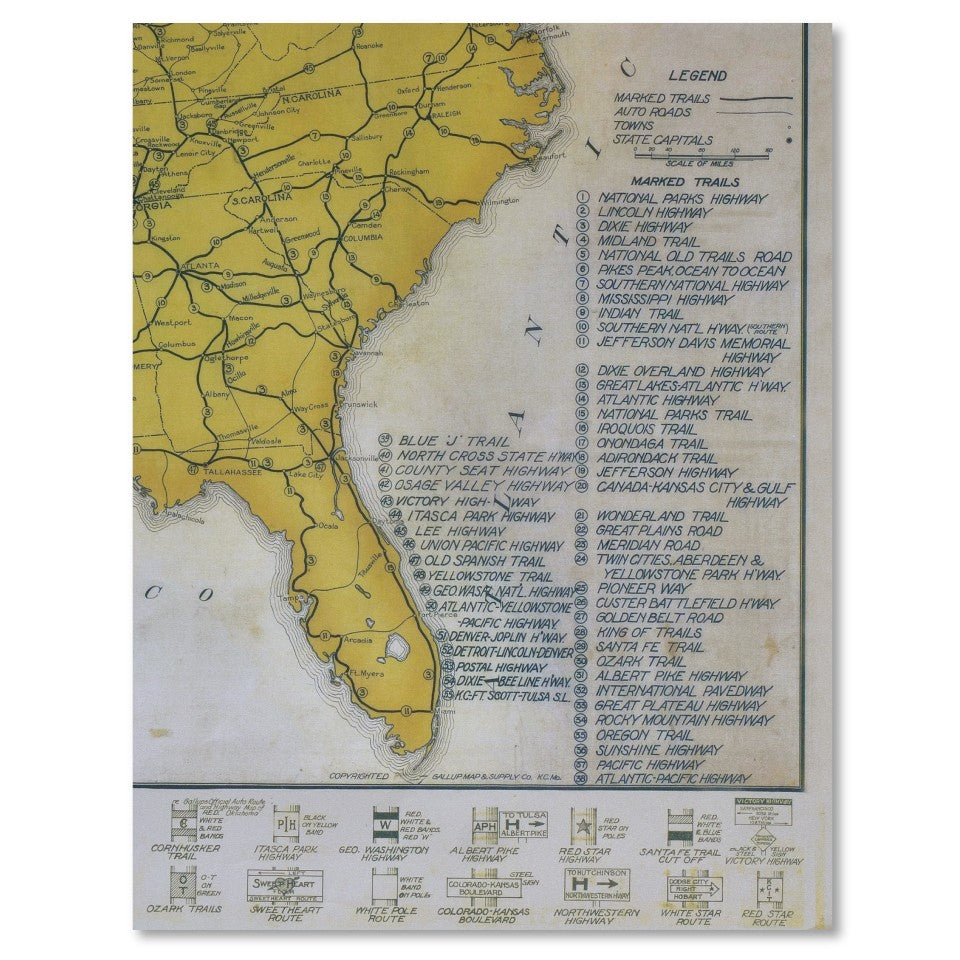 Historical Route Maps