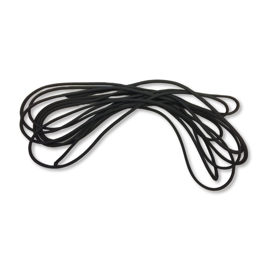 15' Black Parachute Cord