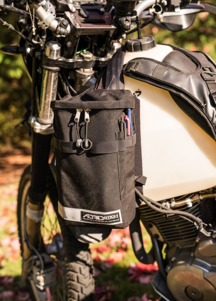 Motorcycle tank panniers on sale