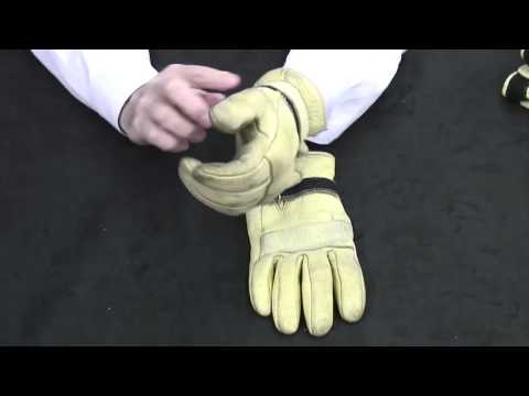 Merino Wool Insulated Competition Elkskin Roper Gloves